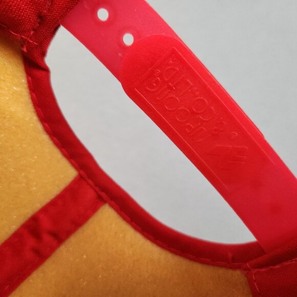 Vintage Snapback Hat Cap Kuester's Hardware Store Foam Trucker Red White 80s 90s - Picture 10 of 10